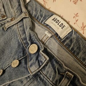 AGOLDE Women's Blue Jeans